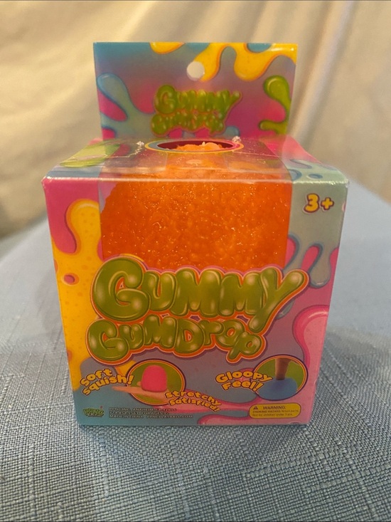 PPNC Other - Orange gummy gumdrop mini squishy